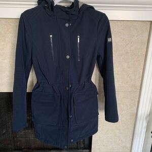 DKNY Women's Blue Jacket Size Xs Long Sleeve In Perfect Condition